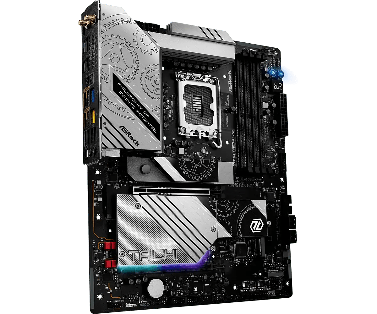 ASRock Z890 Taichi Lite LGA1851 Socket Gaming Motherboard - Vektra Computers LLC ASRock Z890 Taichi Lite LGA1851 Socket Gaming Motherboard - Vektra Computers LLC